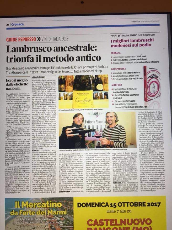 Cleto Chiarli Tenute Agricole tweet media