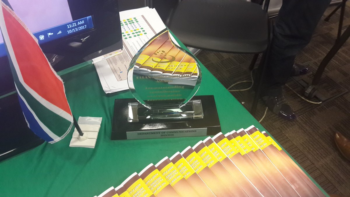 GovernmentZA's tweet photo. The GCIS has received a clean audit for four years in a row.. #GCISOpenDay https://t.co/bKz9jWxPr2