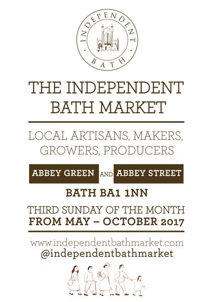 This Sunday is Independent Bath Market day in Abbey Green - hosted by @pixieapp and featuring Somerset artisans instagram.com/independentbat…