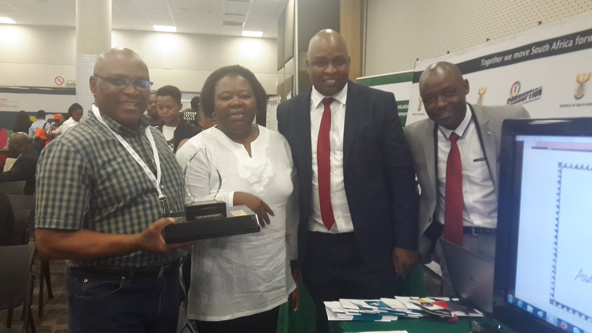 GovernmentZA's tweet photo. Acting DG @mirriamp at the Internal Audit stall at the #GCISOpenDay https://t.co/bkKnXqhg1y