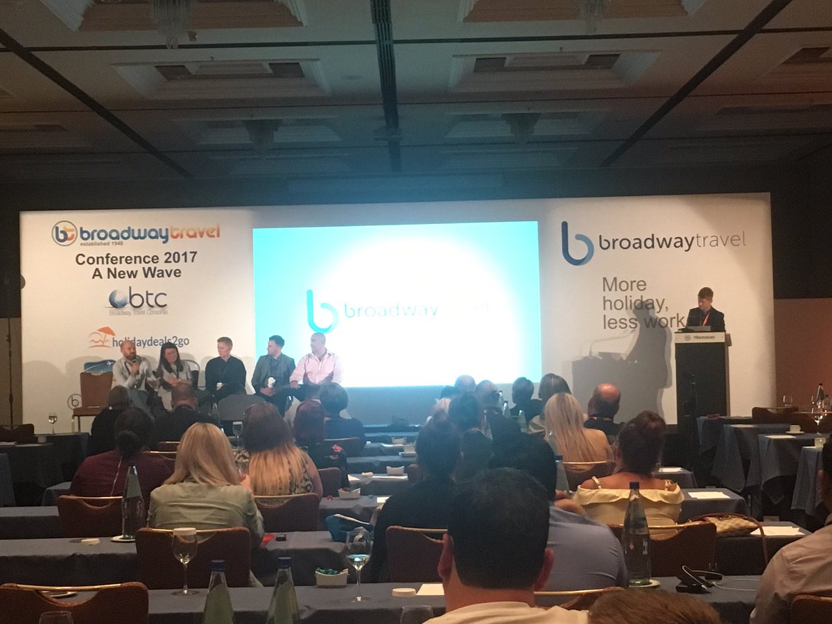 Sophie_W_89's tweet photo. Great to hear from the leadership team @BroadwayTravel ! #InTheHotSeat #Bwtconference2017 https://t.co/unEPf4dYGP