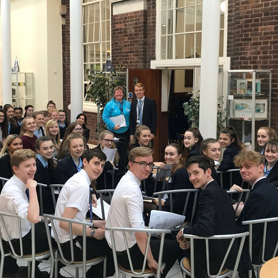 WGSGmusic's tweet photo. An early start for the mixed choir this morning, getting ready to sing for the harvest festival assembly! @WirralGirls https://t.co/IeYdeQzvyg