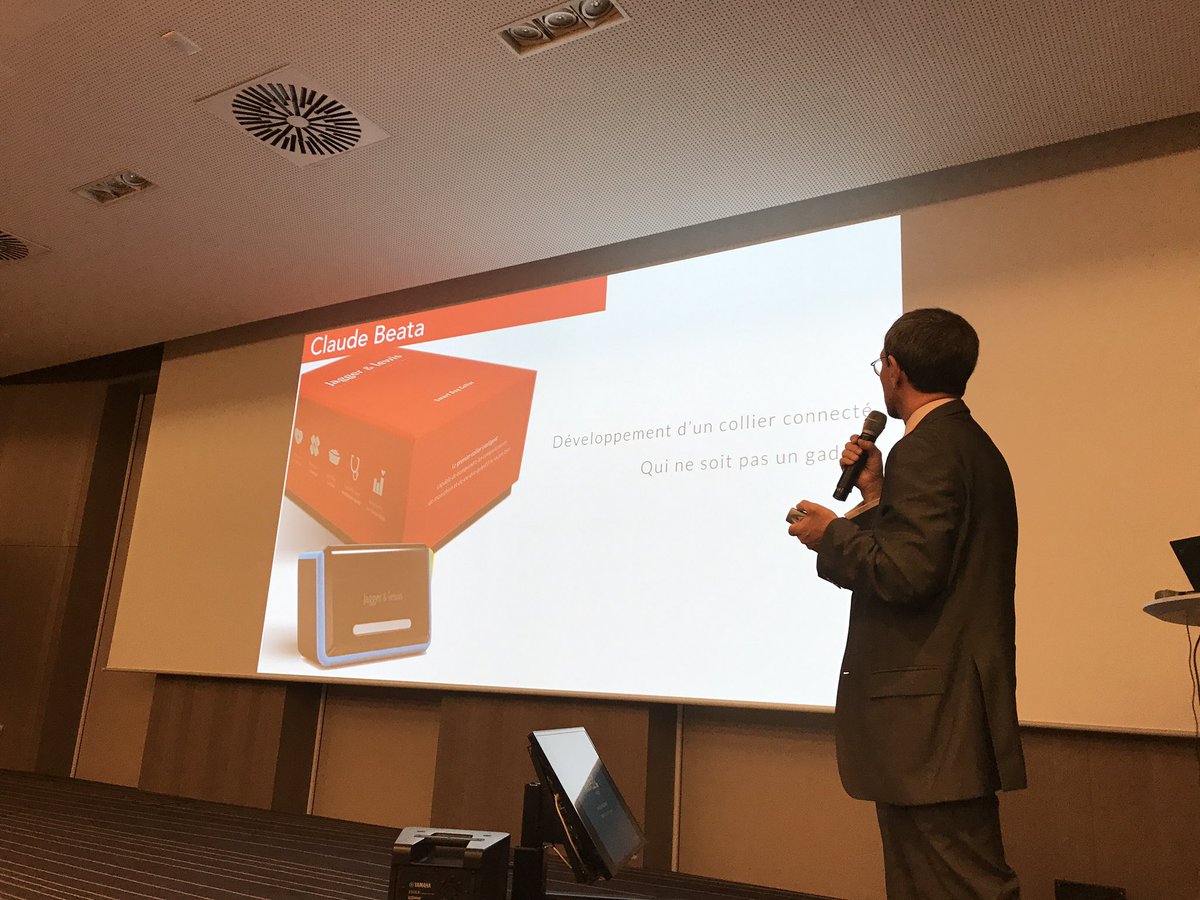 #forumergone2017 présentation du collier connecté pour chien de <a href="/jaggerlewis_off/">Jagger & Lewis</a>