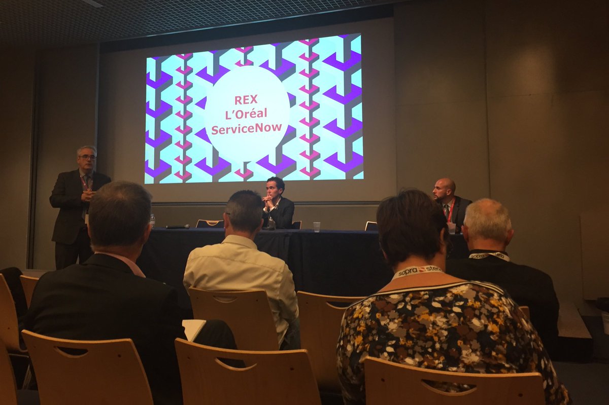 renaud_templier's tweet photo. Merci #loreal #servicenow excellent atelier #AssisesSI gestion des incidents réduire le temps de traitement et le temps c’est... https://t.co/mgcIGQYvPg
