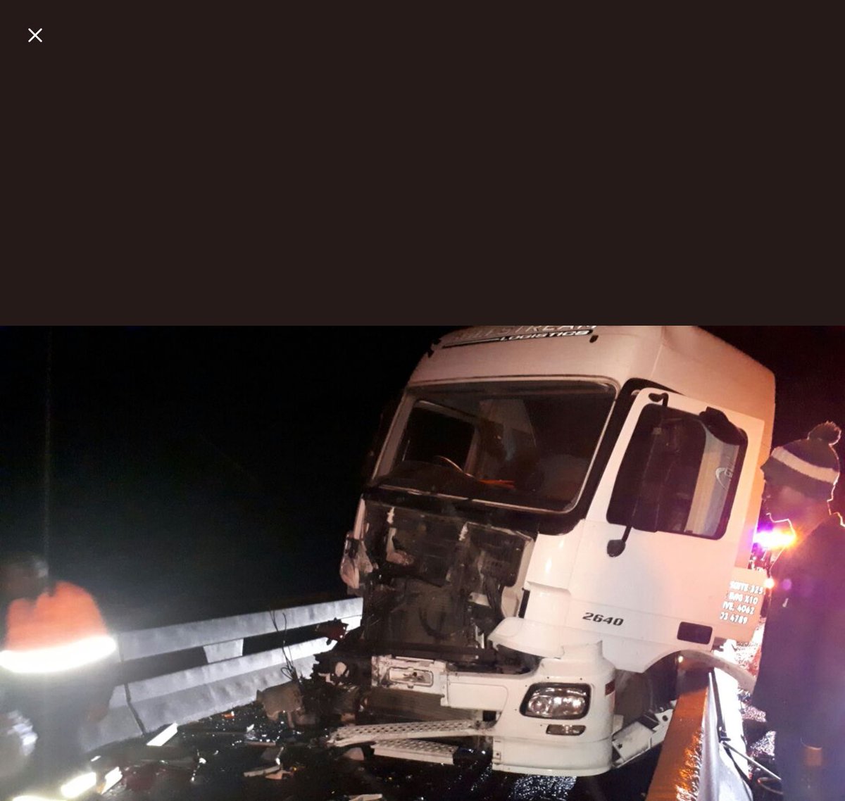 l217037199's tweet photo. Road crash on N2 north past salt rock before Tinleys https://t.co/CgEUv7g5fm
