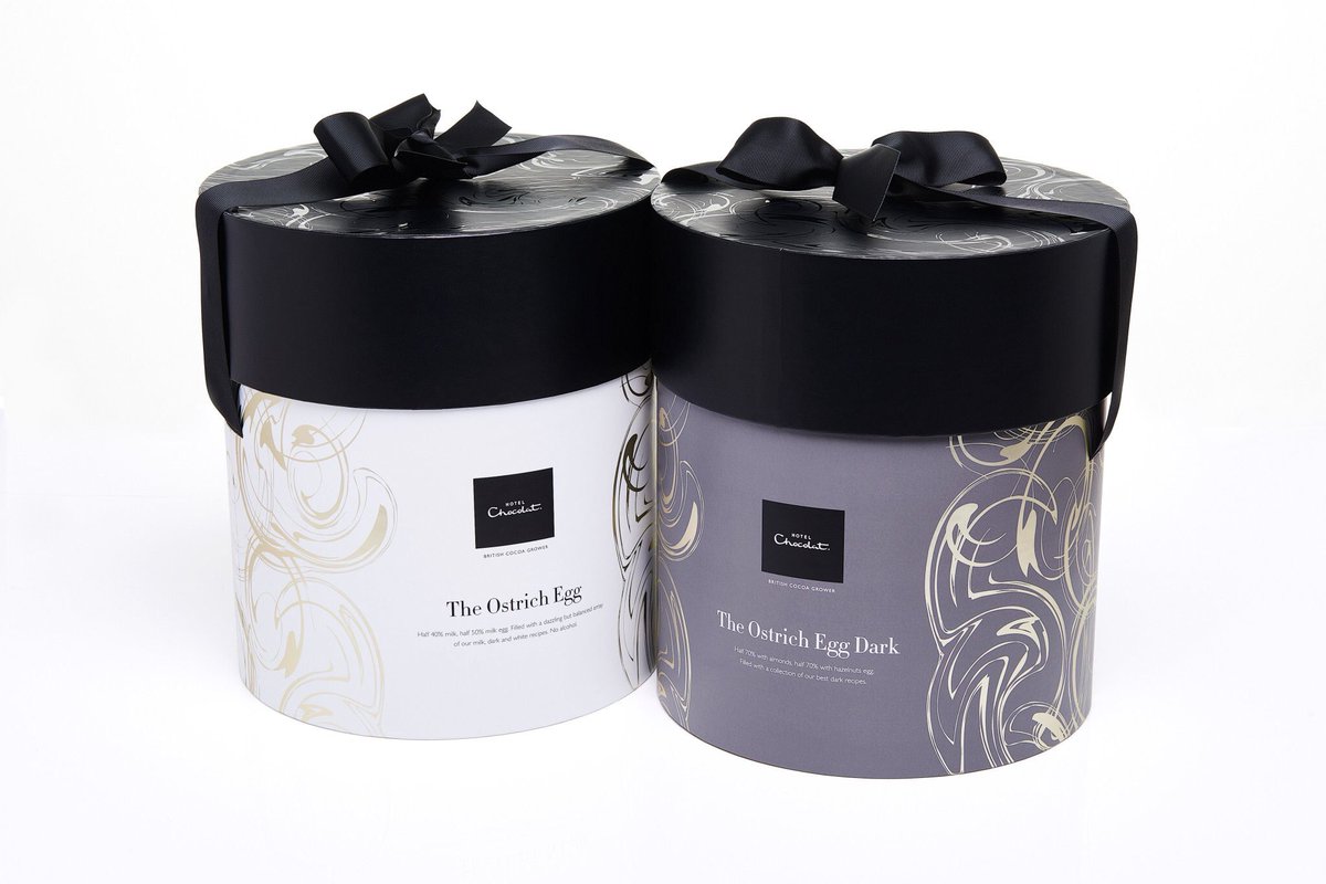 MonroLtd's tweet photo. #WorldEggDay #howdoyoulikeyours? We like ours the #MonroWay .#chocolate #eggs @HotelChocolat #foodpackaging #retail https://t.co/UfBdST4ps3