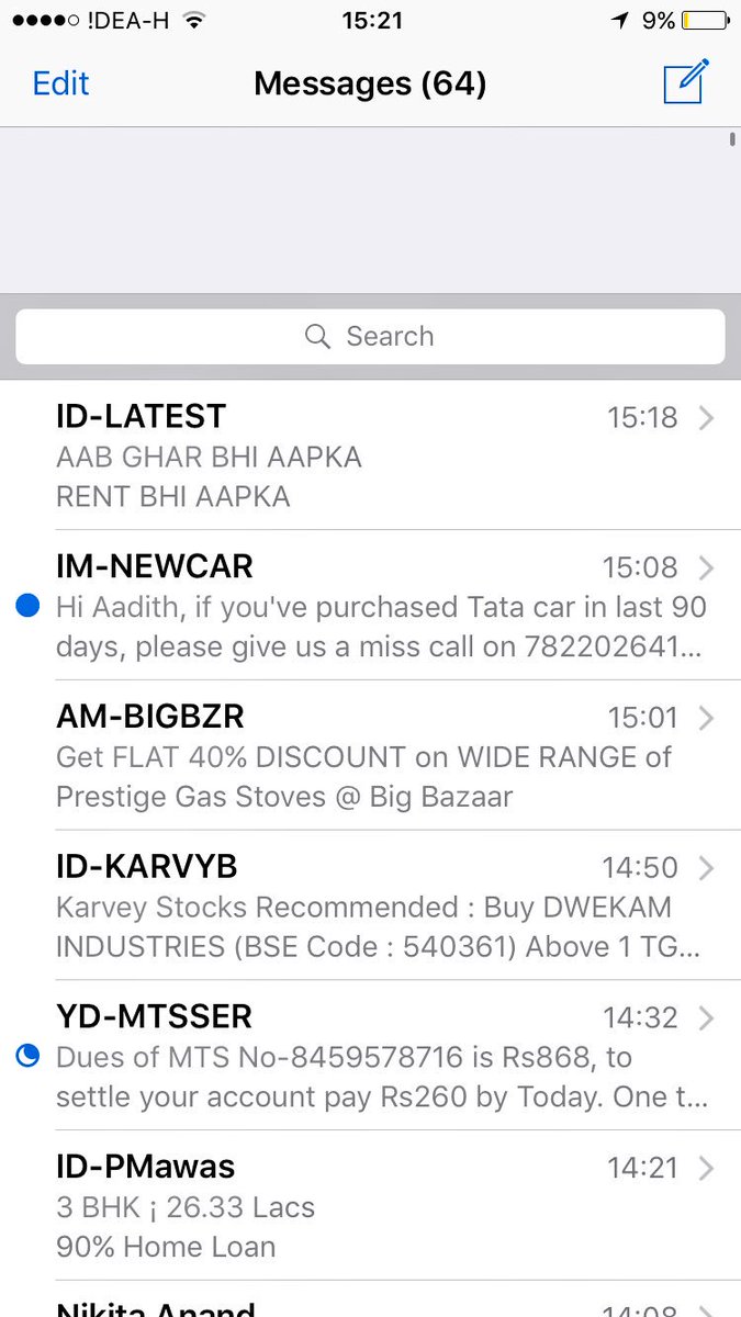 1 hour 6 spam text <a href="/ideacellular/">Mariano Darksi</a> <a href="/ideacellular/">Mariano Darksi</a> <a href="/TRAI/">TRAI</a> <a href="/reliancejio/">Reliance Jio</a> <a href="/airtelindia/">airtel India</a> @NYCDoITT @VodafoneIN #can anyone assure dnd? Will port now