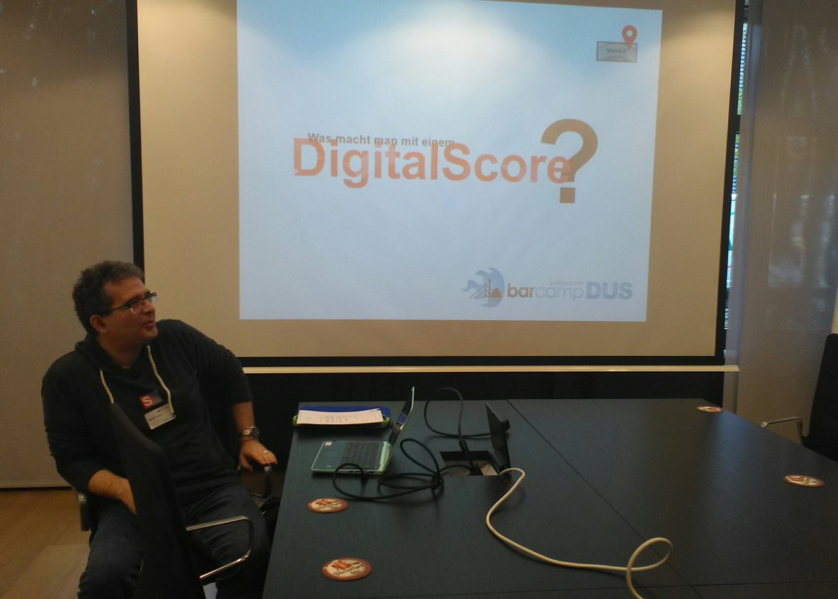 marinaahne's tweet image. Los geht&apos;s mit dem #Digitalscore von @netzwege! #Digitalisierung @BarCampDUS