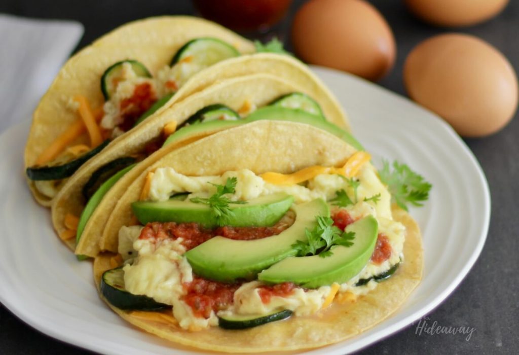 FromOurHideaway's tweet photo. Gluten-Free Zucchini Egg Breakfast Tacos https://t.co/fRB78gv9to https://t.co/vVthZd2UL2