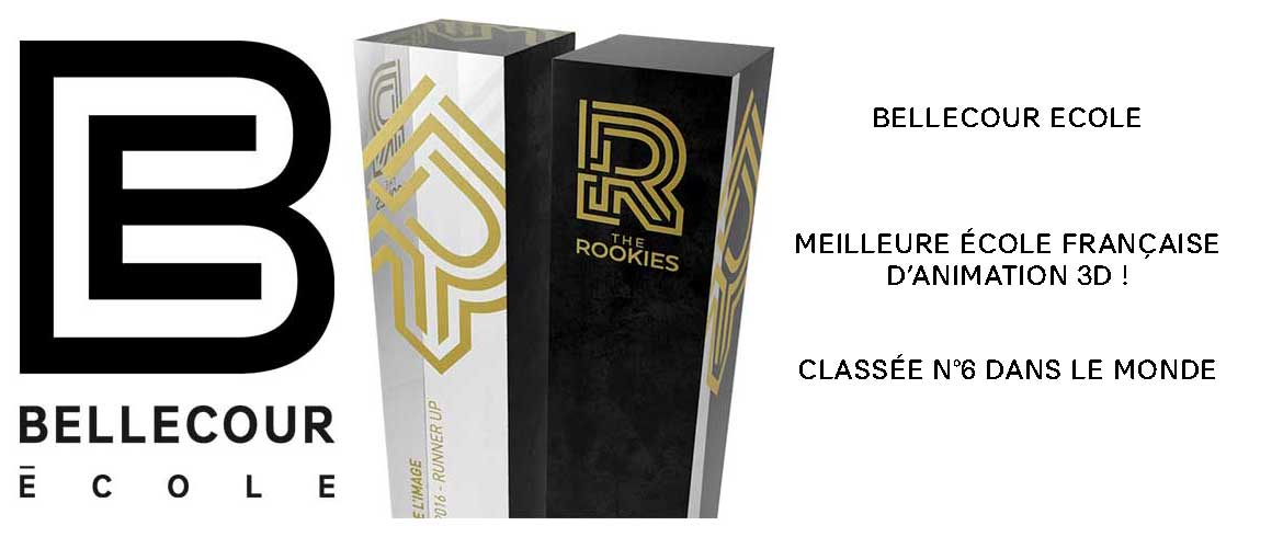Bellecour_EA's tweet photo. Bellecour Ecole, classée par @TheRookiesCO  meilleure école d' #animation3D en France et 6ème dans le monde ! # https://t.co/gU28oloq9J https://t.co/AM1HR4bMVl