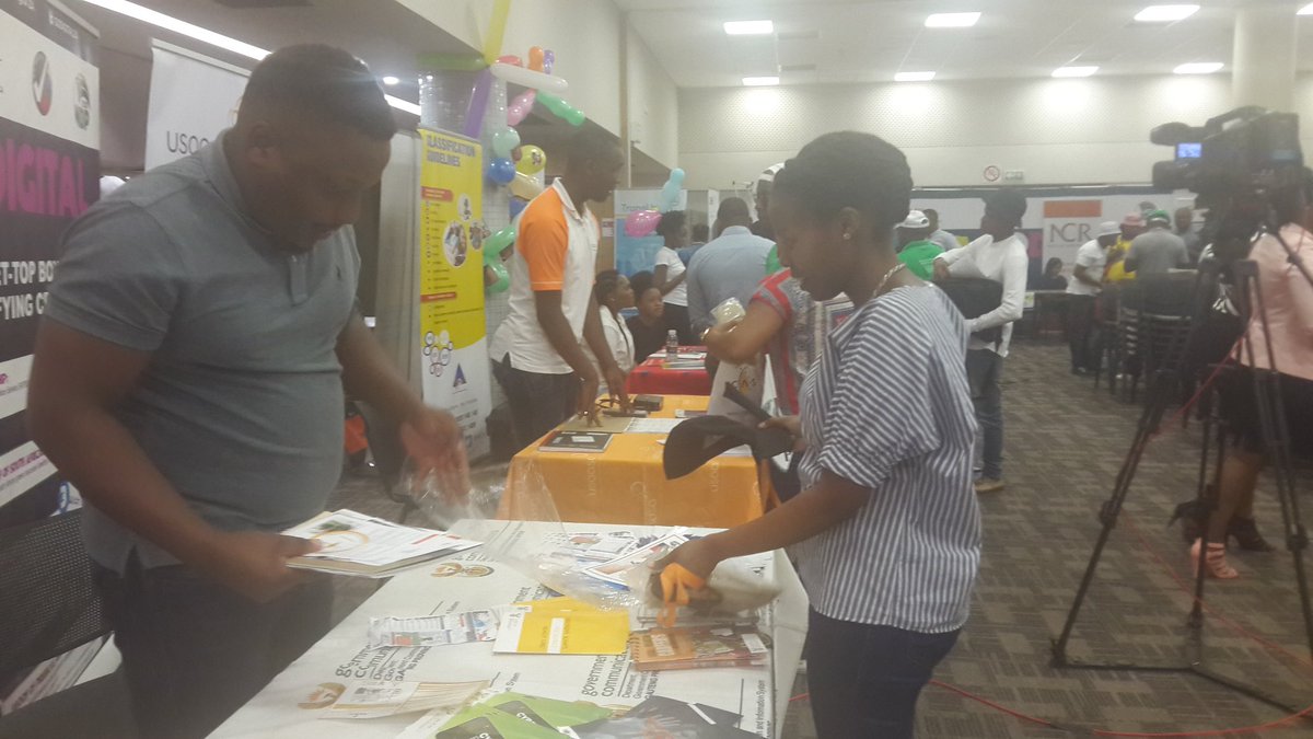 GovernmentZA's tweet photo. Department of Communications showcases government programmes. #GCISOpenDay https://t.co/CTVLxjj1Cw