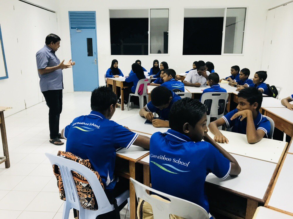 Session on local legislation taken by Guraidhoo Constituency MP for Grade 7 students <a href="/EducationMV/">Antique Furniture Parktown North</a> <a href="/aishathshiham/">Aishath Shiham</a>