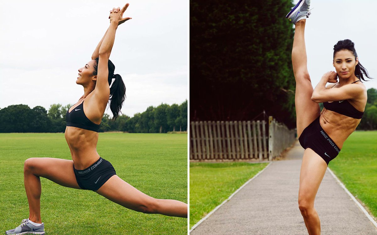 madelinahowell's tweet photo. How to get a #Strictly body like @karen_hauer https://t.co/WZswwHZme0 @RKMCOMMS @Lu_Stone #StrictlyComeDancing #workout #fitnessfriday https://t.co/JAUqaaOHDu