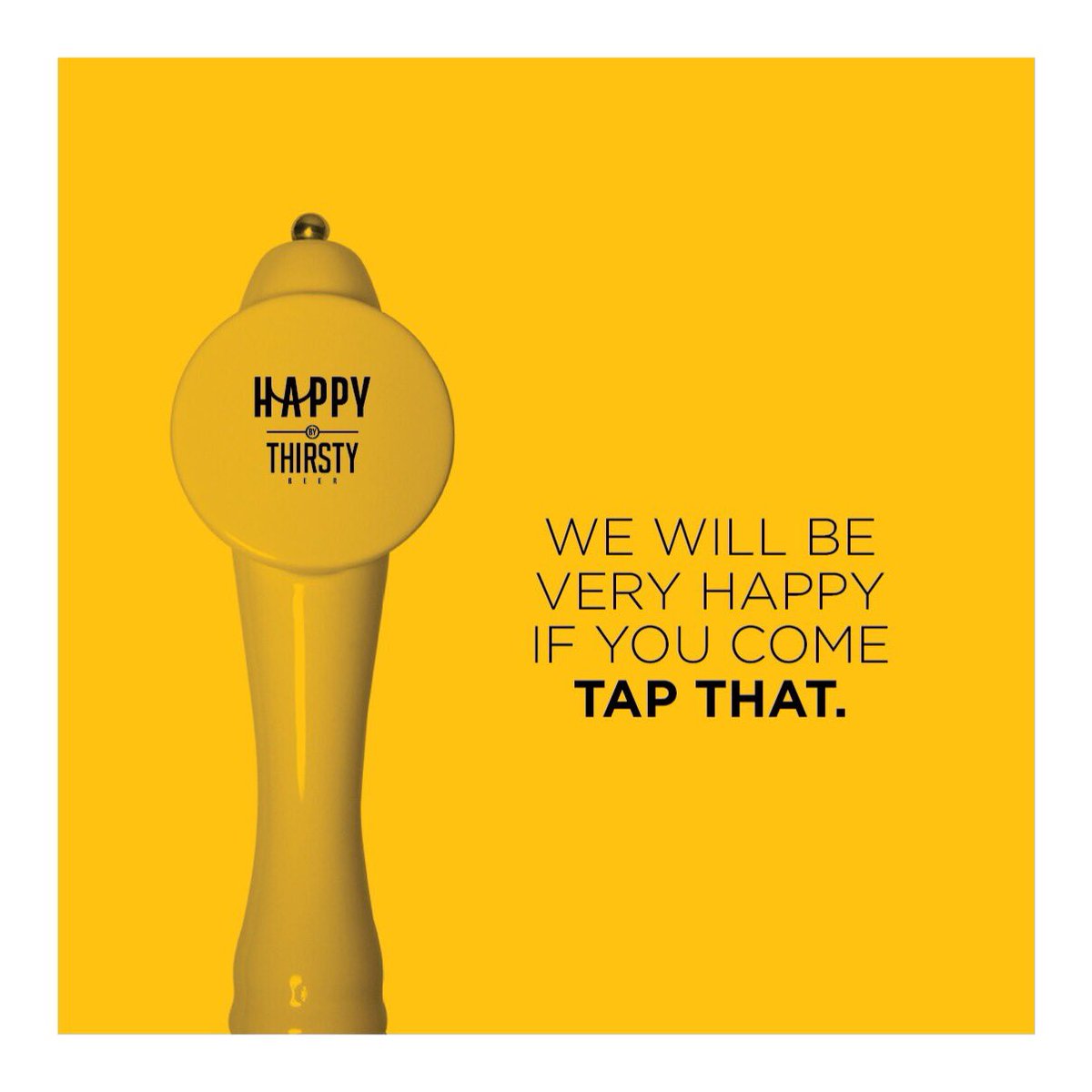 SuperHappyPopUp's tweet photo. HappyByThirsty is now on Tap, exclusively at The Super Happy Pop Up, in Mumbai. We promise it's full bodied. #drunkonhappy #taphappy https://t.co/mgXCvkPtOv
