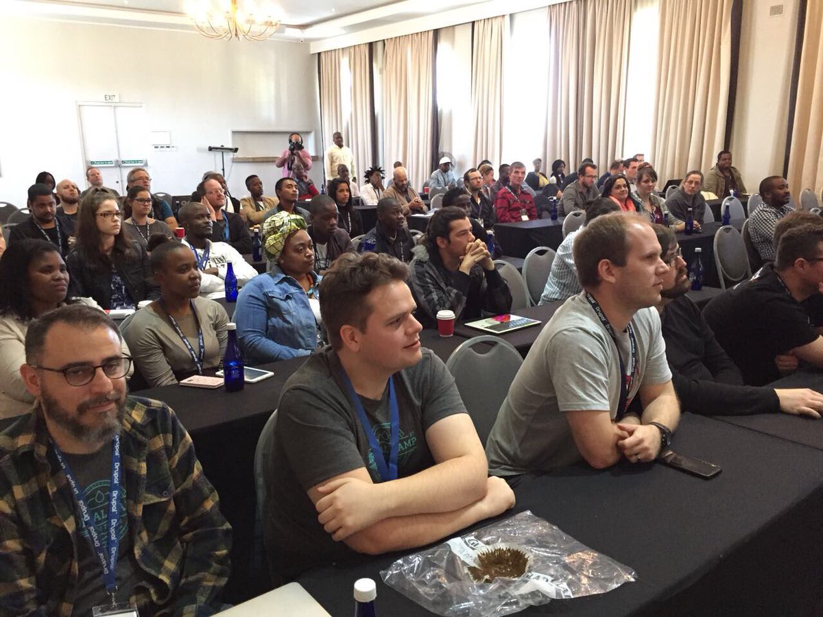 DrupalCapeTown tweet picture