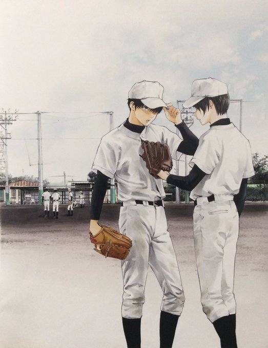 「男の子 棒球帽」のTwitter画像/イラスト(古い順)