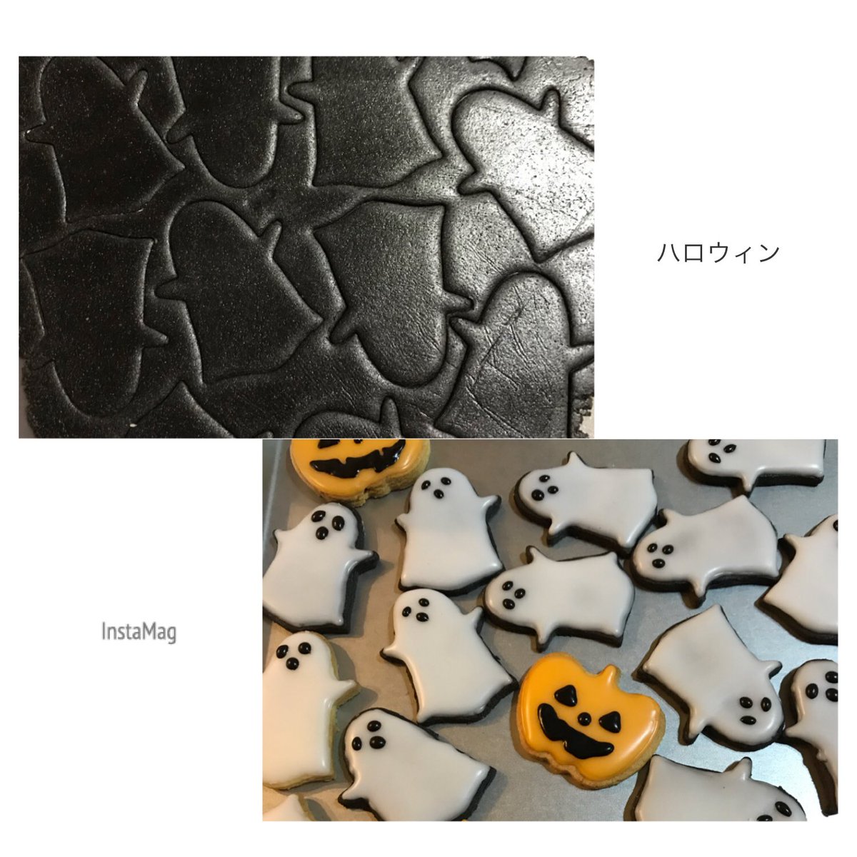 ponsw828's tweet photo. おばけしか作る予定
なかったけど👻
生地が余ったから🎃も
作ったらアイシング柔らかすぎた〜また作ろ🤘🏼一足お先にハロウィン
アイシングクッキー🍭 https://t.co/Xl88UO0sH6