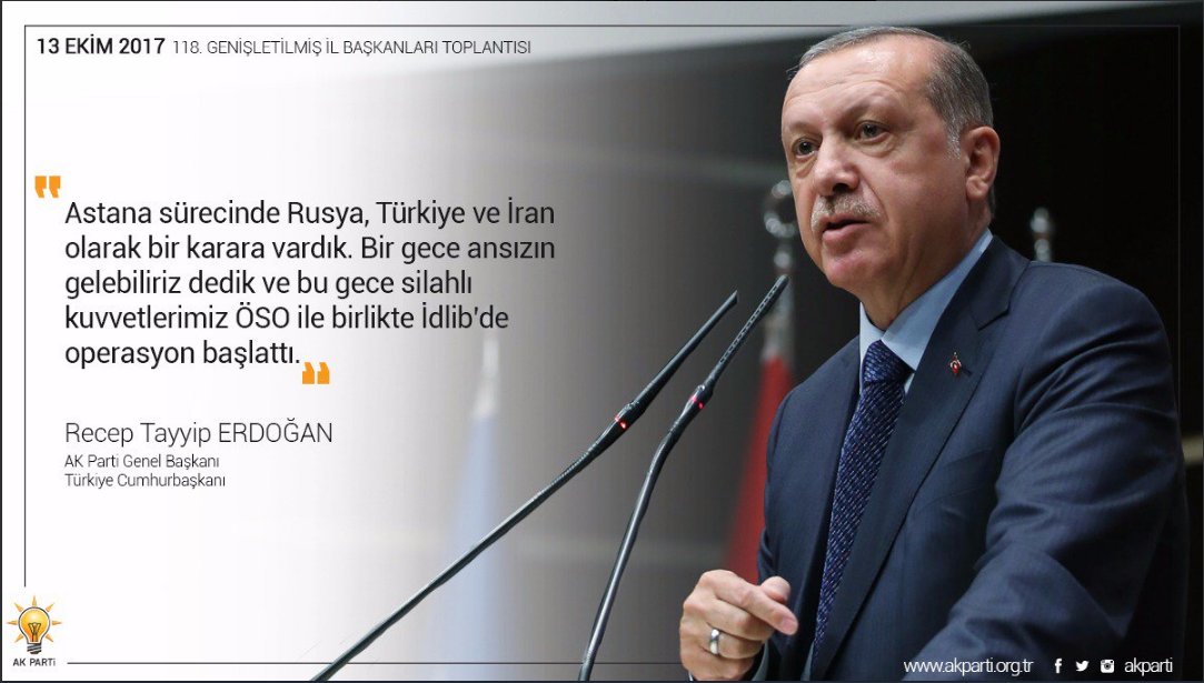 Genişletilmiş İl Başkanları Toplantısı'nda Cumhurbaşkanı ve AK Parti Genel Başkanı <a href="/RT_Erdogan/">rt_erdogan</a> , Bir gece gelebiliriz dedik ve başladık !