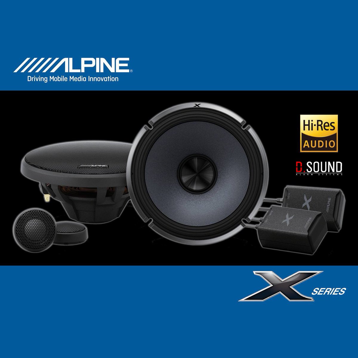 dsoundmania's tweet photo. Alpine introduces the all-new X-Series of high-grade speakers - https://t.co/WjxAwGYsG2  #alpine #xseries #speakers @dsoundmania https://t.co/QJJuS0T6zQ