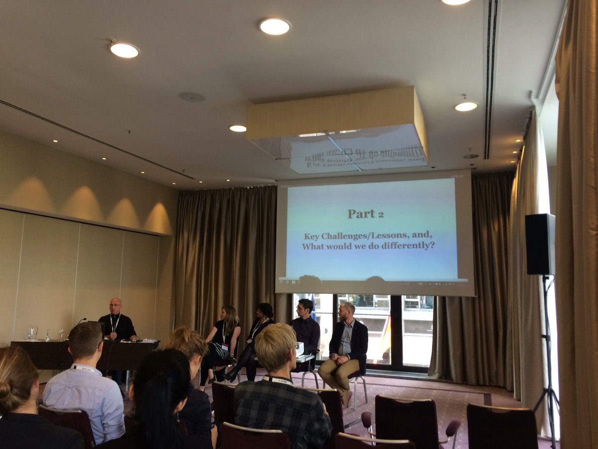 SVigerland's tweet photo. Excellent discussion on models of ICBT in routine care at #ISRII9. Thank you for sharing lessons learnt! https://t.co/X9mk0Zkenz
