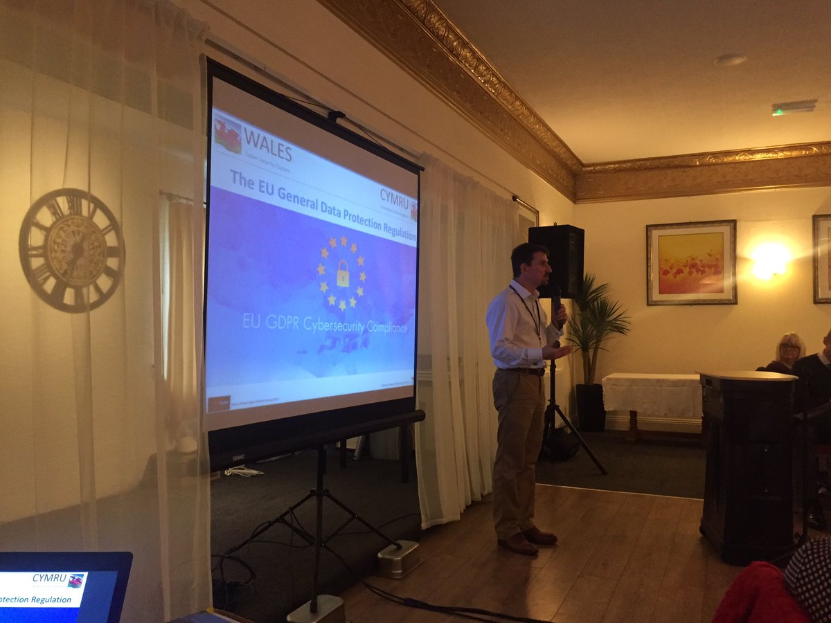 MorganOffice's tweet photo. Third Session kicking off with John davies on cyber security and iasme #gdpr #iasme https://t.co/l1i3VnbkR6