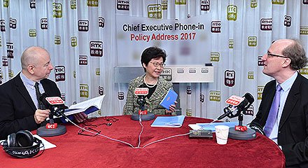 newsgovhk's tweet photo. Gov’t to take bolder approach in investing in HK’s future: Chief Executive #CarrieLam #2017PolicyAddress https://t.co/oqBuCaKXeb https://t.co/3QQKZJ8HdF