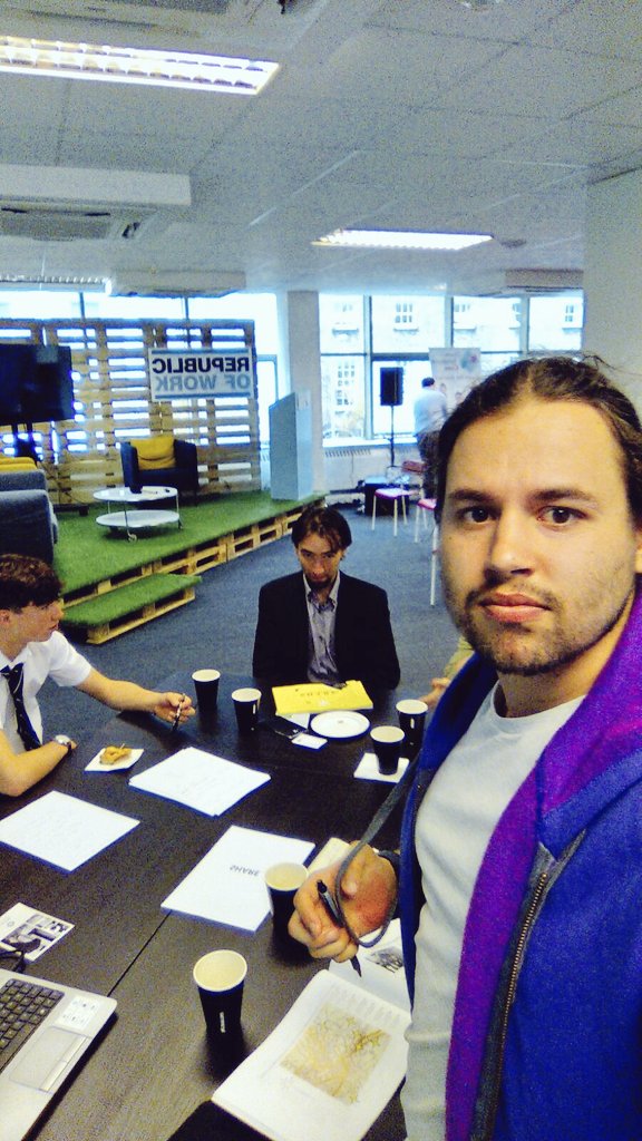 Partner_Intl's tweet photo. Our super colleague Hannes @_HR_Design_ is volunteering at today's Hackathon for @Corkfoundation
ย https://t.co/95KSPXmBij
ย #HackForGood2 https://t.co/7gV9Amv5fc