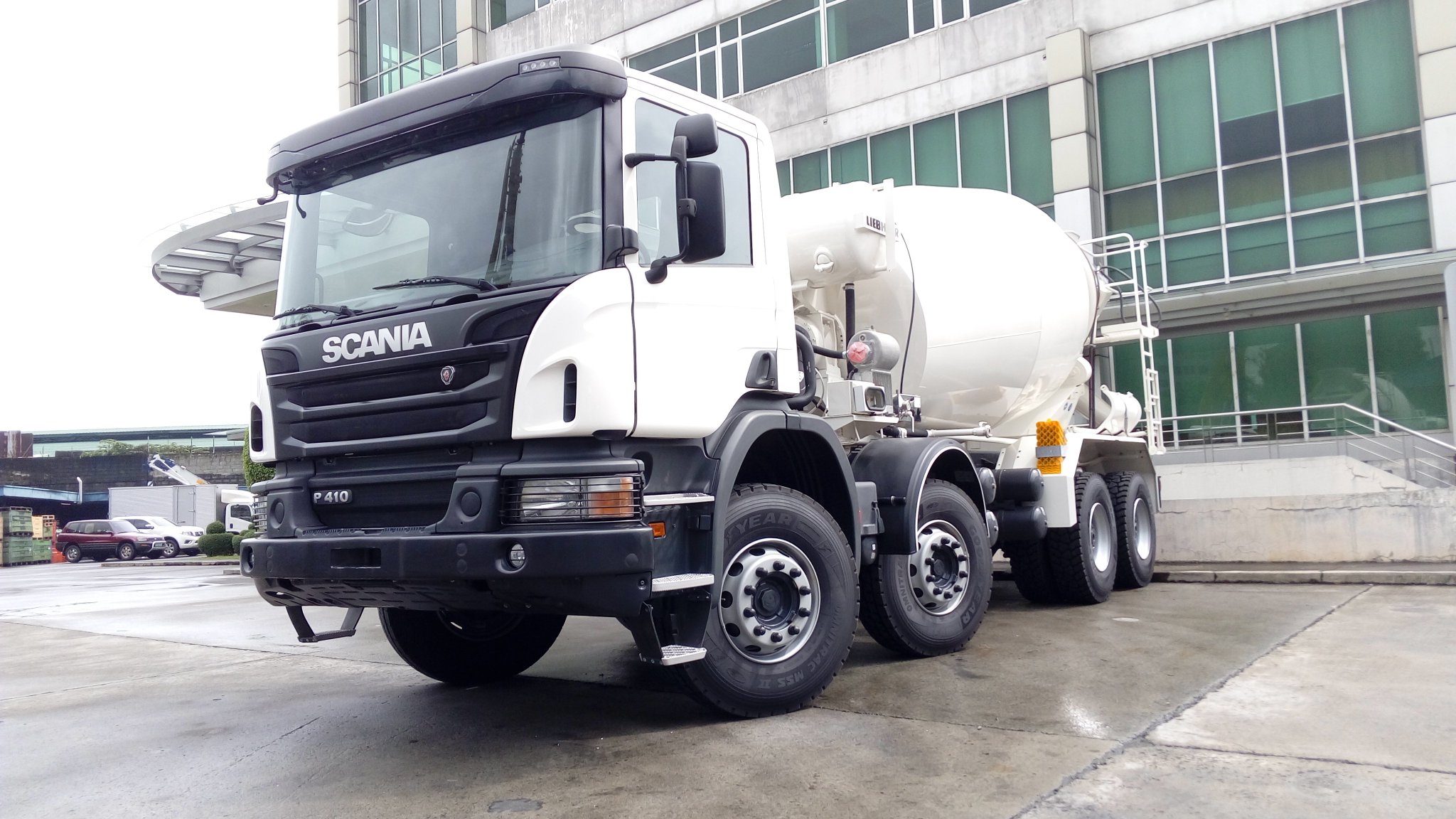 Scania cement cheap mixer truck
