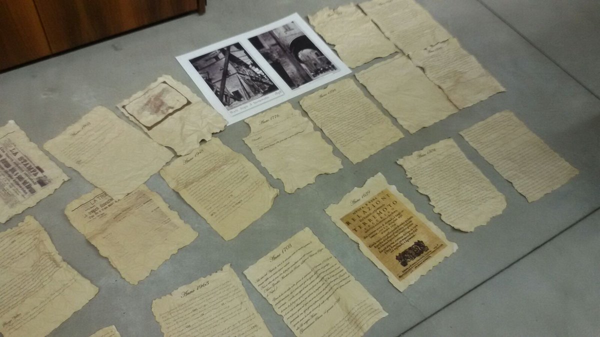 Quanto ne sai della storia sismica del territorio in cui vivi? È ora di scoprirlo #memoria #iononrischio2017 #iononrischio