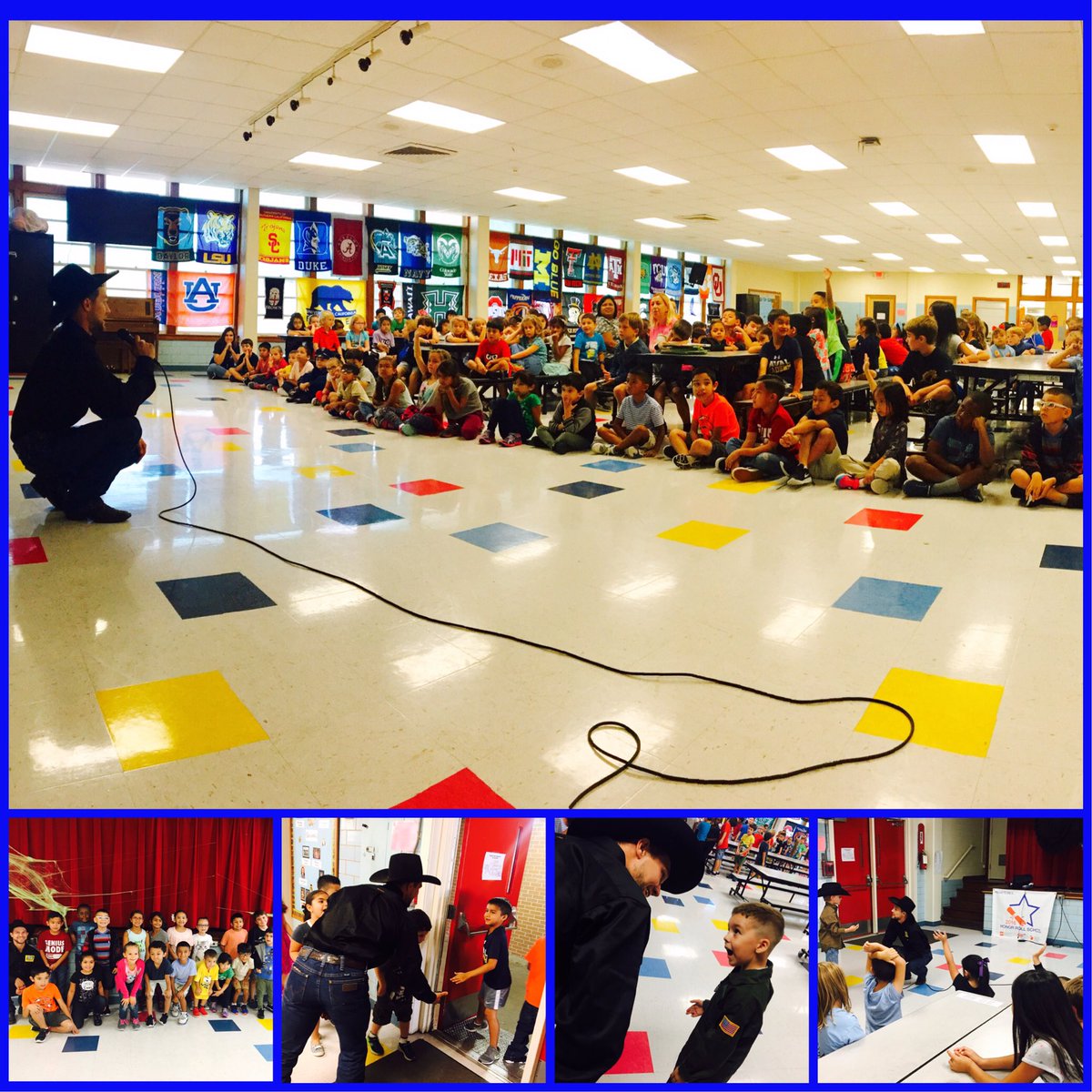 <a href="/BrantAtwood/">Brant Atwood</a> did great at Career Day at Windsor Park Elementary! He will be here for <a href="/pbrvelocity/">PBR Velocity Tour</a> tomorrow! Headed to <a href="/ChicasRockCamp/">ChicasRock</a> later