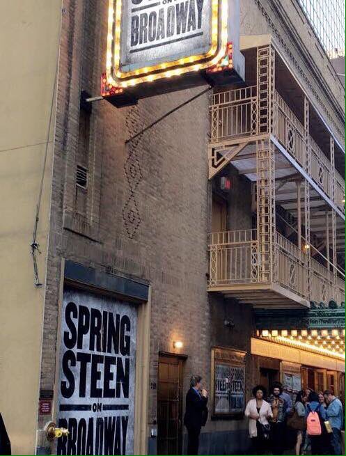 GatesCraig's tweet photo. @kirkmin  Photo &amp; Set list from last nite's Springsteen on Broadway show. Thought you would be interested. https://t.co/TsR5XKweqL