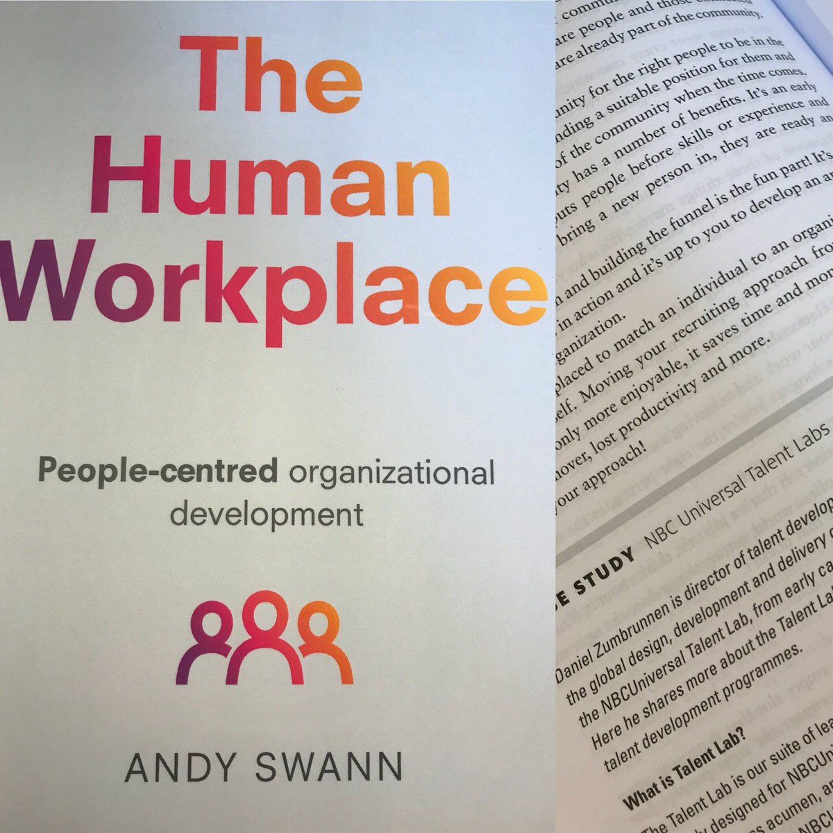 Excited to have all the great work of the @talentlabNBCU featured in @AndySwann’s new book, The Human Workplace! #workatNBCU #hereyoucan