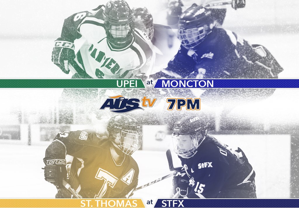 AUS_SUA's tweet photo. The 2017-18 AUS women's hockey season starts tonight! Catch the season openers at 7PM at AUStv.ca. Full schedule: https://t.co/JvUZxwLMB7 https://t.co/hukQCPt1jR