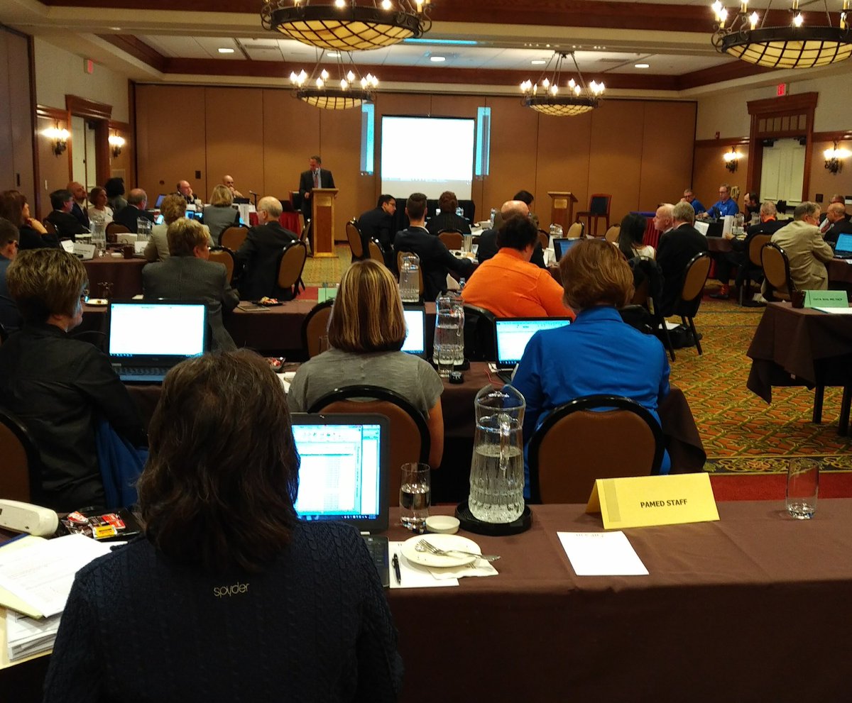 In Hershey w/ <a href="/PAMEDSociety/">PA Medical Society</a> debating issues including the next steps for #25modifier and #ibc physician cuts getting in way of patient care