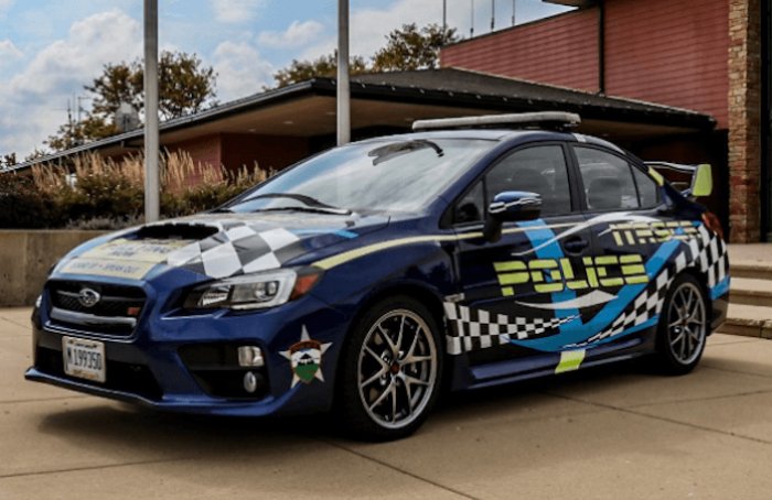 You won't see too many bad guys on the road in Itasca, Illinois - they've all been caught by the police department's secret weapon! #WRXSTi