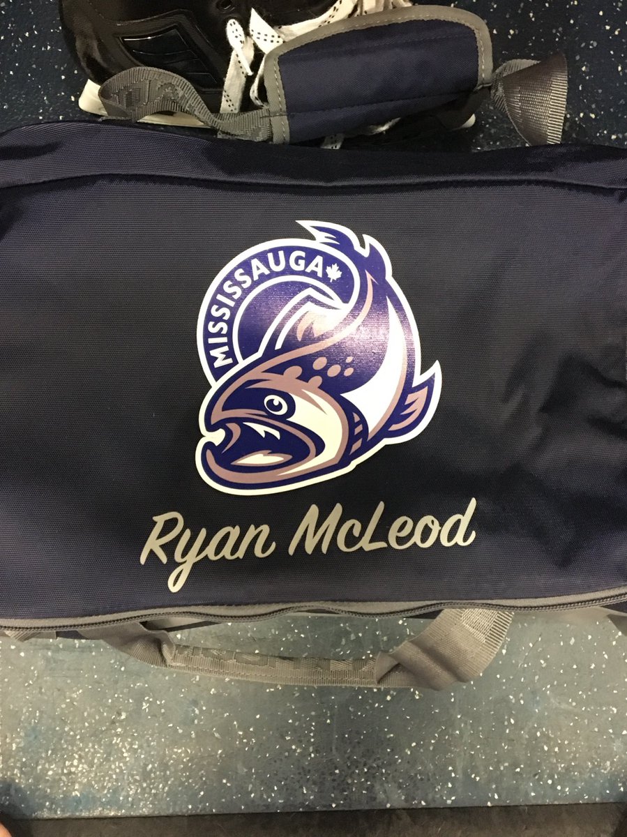 Incredible job by <a href="/WestonArenaPro/">Weston Arena Proshop</a> on our players duffel bags. Big thanks to Sal &amp; Lynne. Check these guys out, they're service is top notch