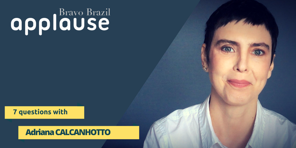 BravoBrazil's tweet photo. Our Patron Adriana Calcanhotto @lacalcanhotto shares her inspiring messages on Bravo Brazil #APPLAUSE 
https://t.co/YqasTZC2so https://t.co/7JWCbDmLlj