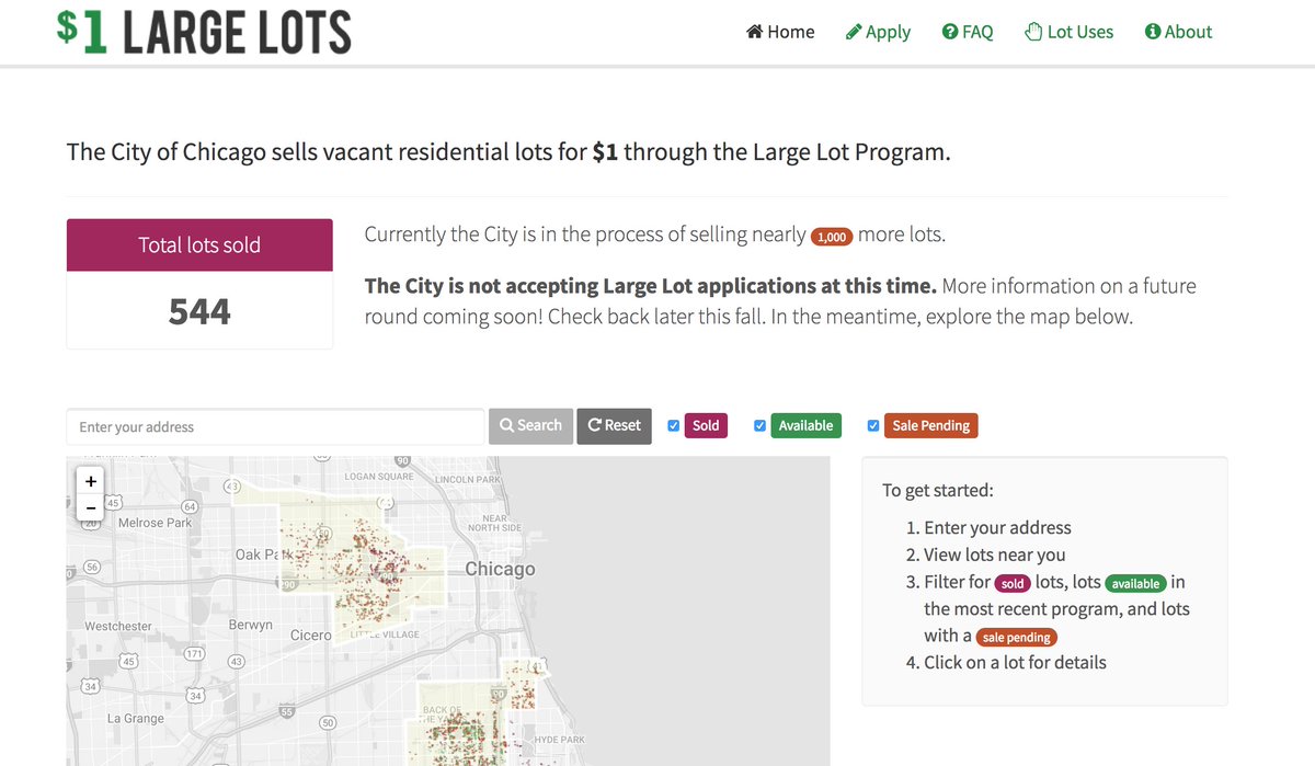largelots's tweet photo. Check out our new home page! Our program has sold 544 lots since 2014! https://t.co/S2m3FzxrgA https://t.co/9D4nxZqLZf