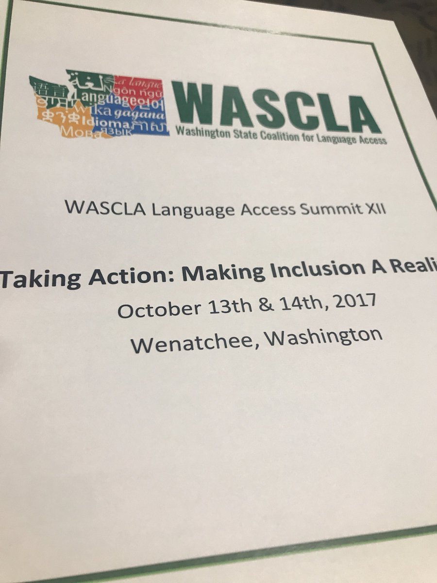 LlamaLovesK's tweet photo. Spending my waiver day learning about better translating practices for my families and students! #EduColor #WASCLA https://t.co/iw2SEAtmTd