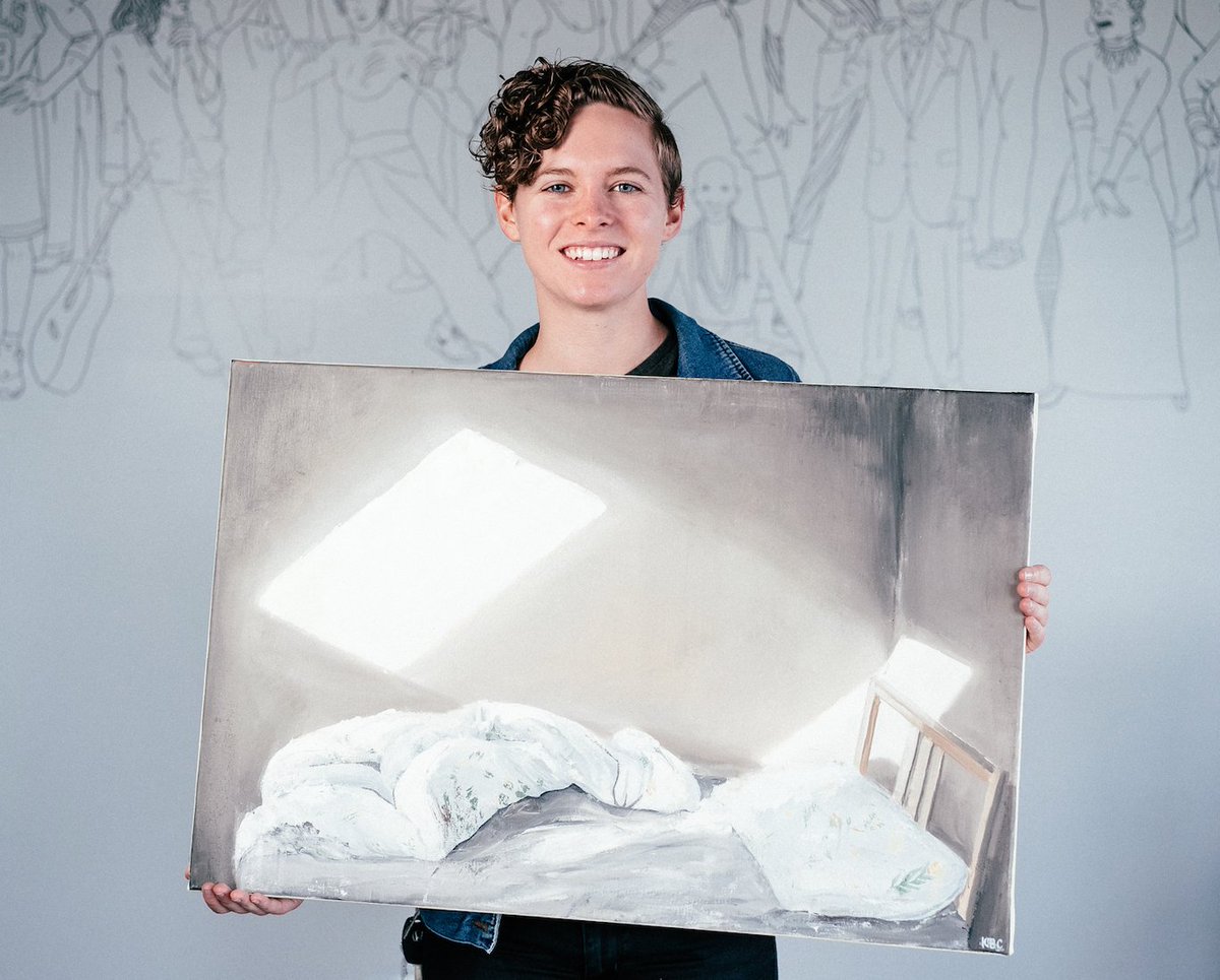 Crisp_Agency's tweet photo. Katie Corbett. Junior Art Director. Renoir Evoker. https://t.co/rf7c8AO9rn