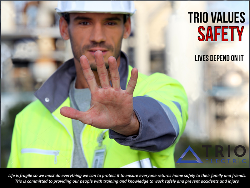 TRIO has been selected as an <a href="/ABCNational/">ABC National</a> Safety Award Finalist! We don't just say safety is a core value, we live it!