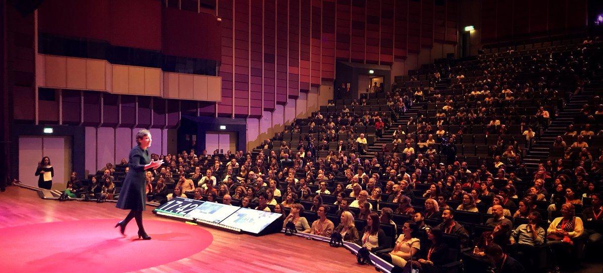 JPToonen's tweet photo. What a power-woman this Karin Bruers. She’s amazing #tedxmaastricht #power #woman https://t.co/IvFpy1H5Ao