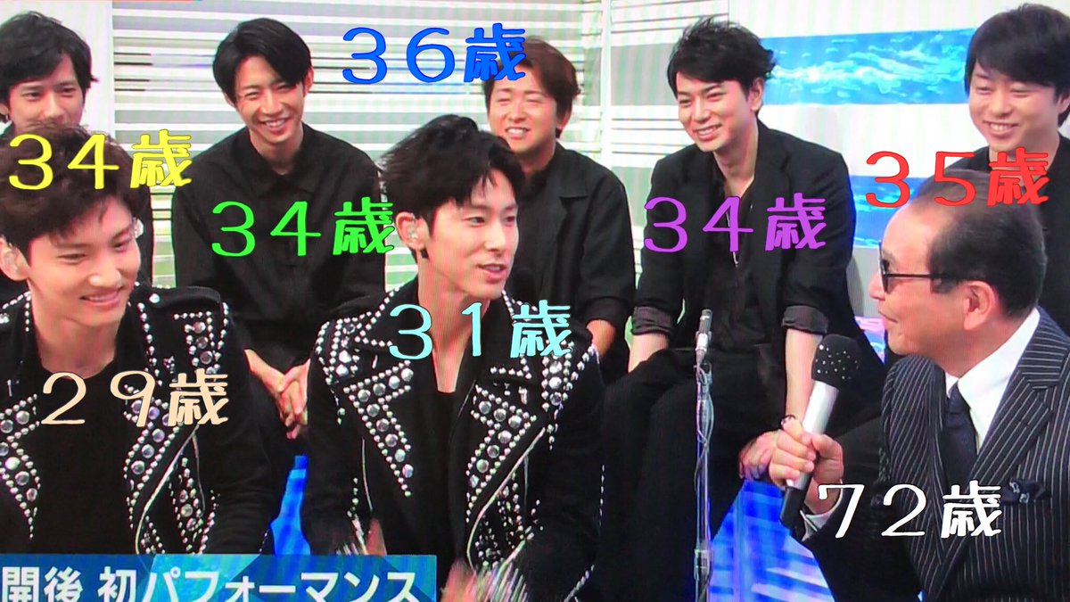 Oto 嵐と東方神起を同じ画面上で見れるとか最高かよ 年齢気になったから調べてみたけど日本人って若く見えるって言うもんな それよりタモさんが72歳ってことにびっくり Oto 嵐と東方神起を同じ画面上で見れるとか最高かよ 年齢気になったから調べてみたけど日本人って若く見えるって言うもんな それよりタモさんが72歳ってことにびっくり