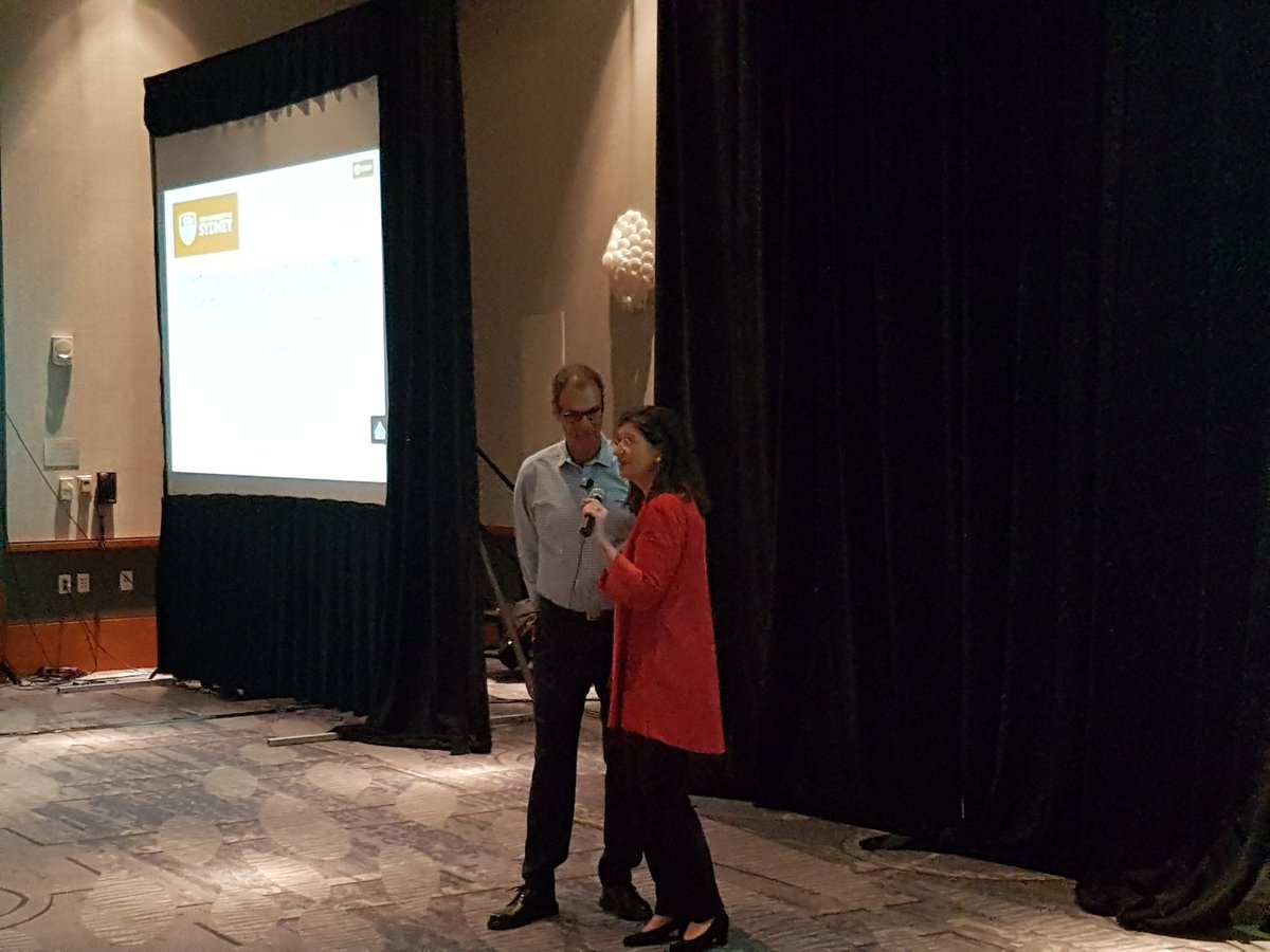 CoachPsycUSyd's tweet photo. Another hilarious and informative presentation on the double fried egg model of evidence in coaching with our own Dr Grant at IOCC17. https://t.co/W8kS4WiS2Z