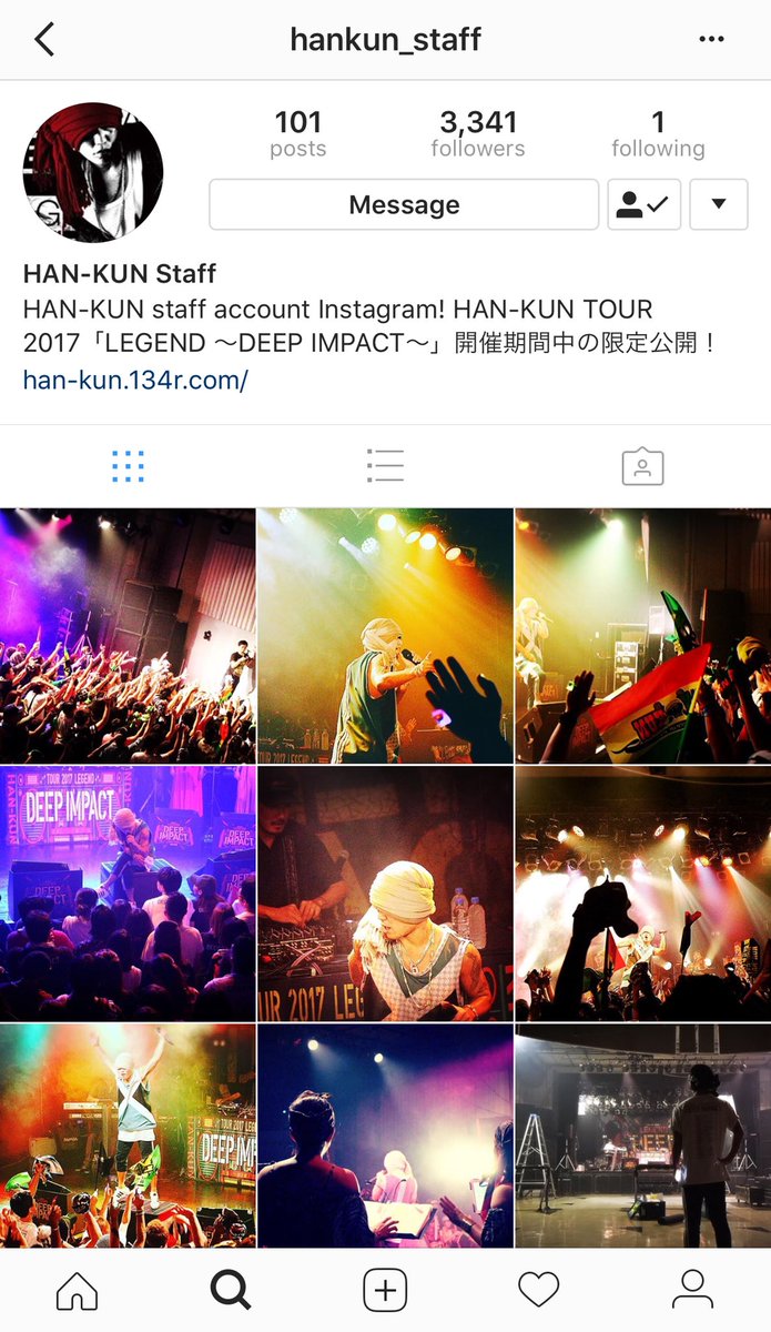 𝐇𝐀𝐍 𝐊𝐔𝐍 Na Twitteru インスタでツアーの 雰囲気味わえるんで 見てみてーー ツアー中のみの期間限定 なんでファイナルまで コレも連れて突っ走ろー