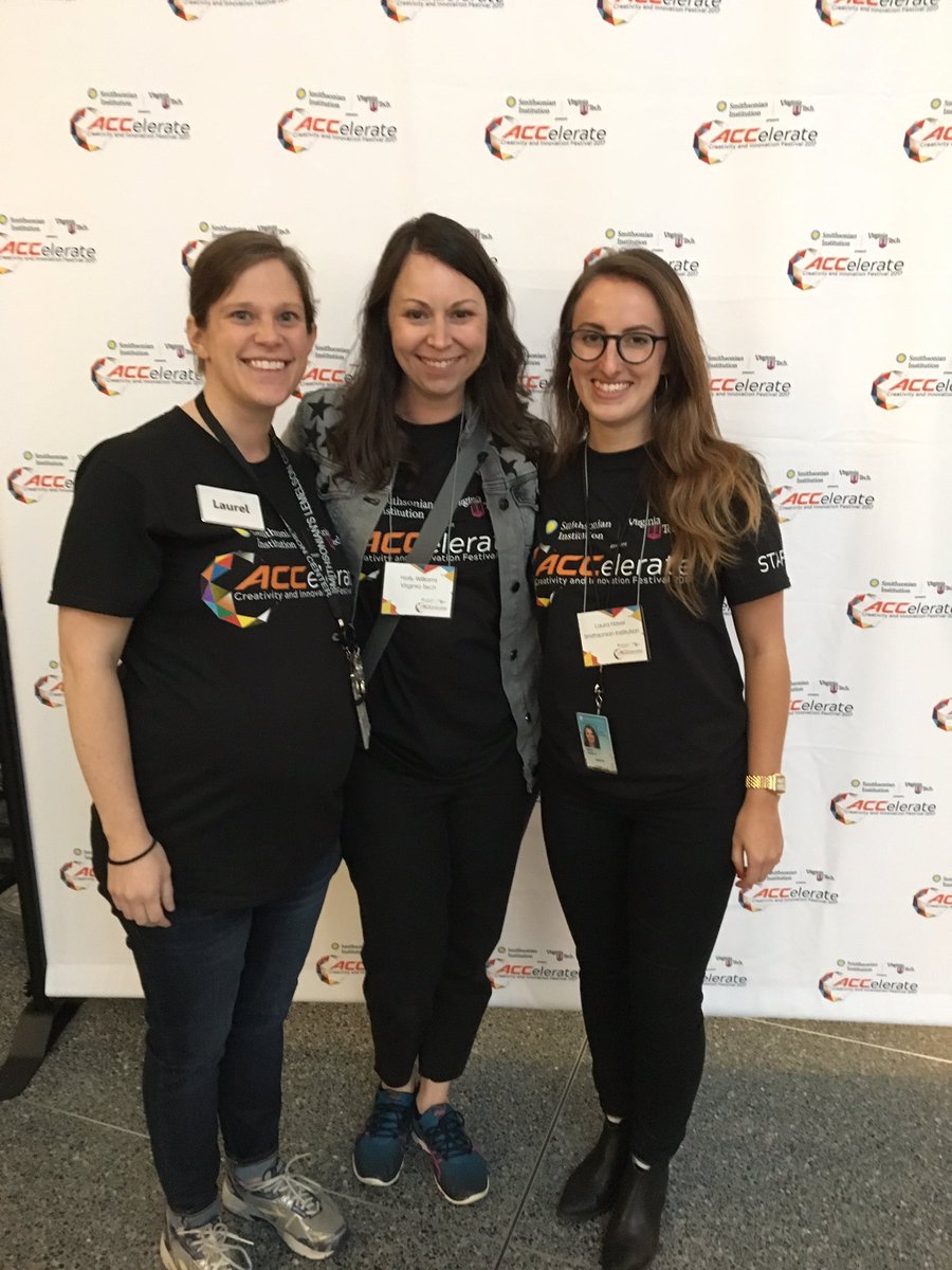HollyMWms's tweet photo. One awesome thing about the #acceleratefestival - new friends! https://t.co/gxPoqaW450