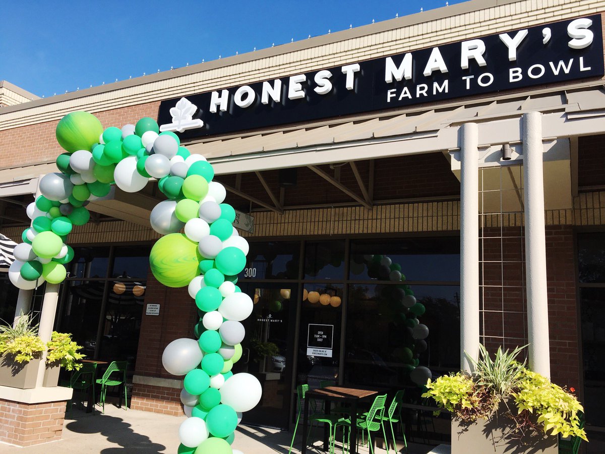 🎈Starting at 11 a.m., we’re giving the first 25 people a free grain bowl! 🎈