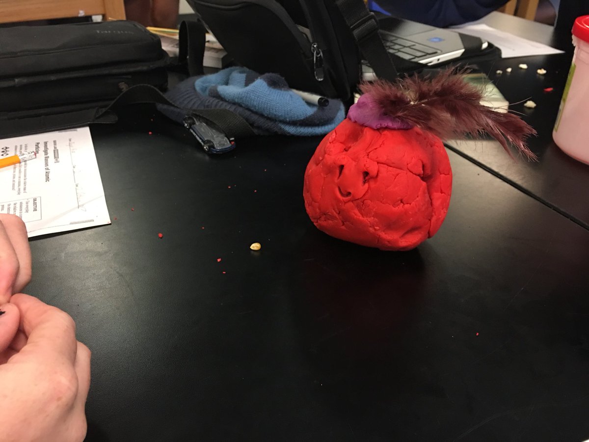 mikeedmonson's tweet photo. Students modeling mass disparity between protons & electrons #mvMiddle #microexploration https://t.co/12h2XoBCro