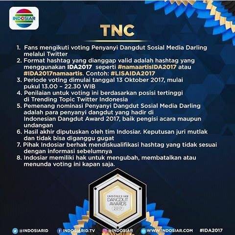 Mending di baca lagi no 7 nya min apa harus di lingkarin @IndosiarID 
#LESTYIDA2017