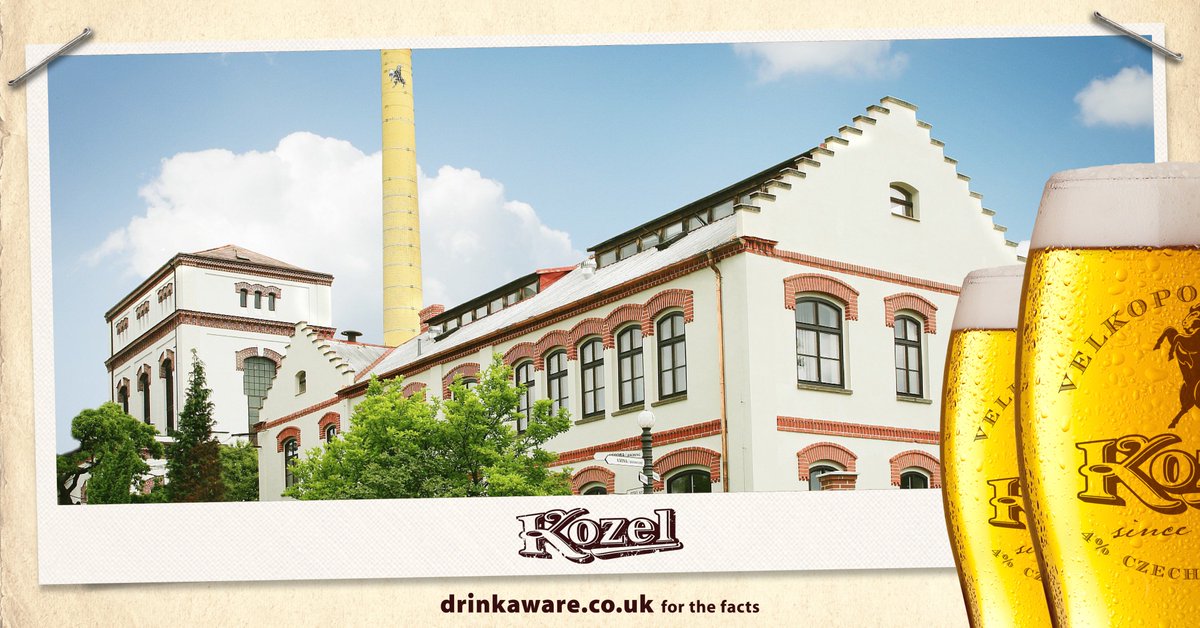 We’ve got tickets for 2 lucky people to visit Velke Popovice, the HOME of Kozel. Download The Kozel App for more info &amp; your chance to win!